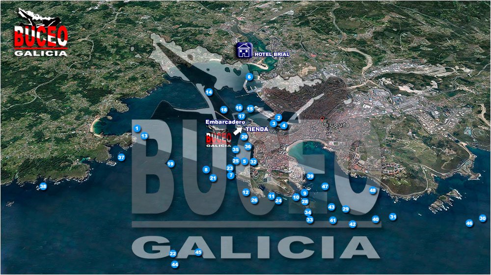 Inmersiones buceo galicia A Coruña